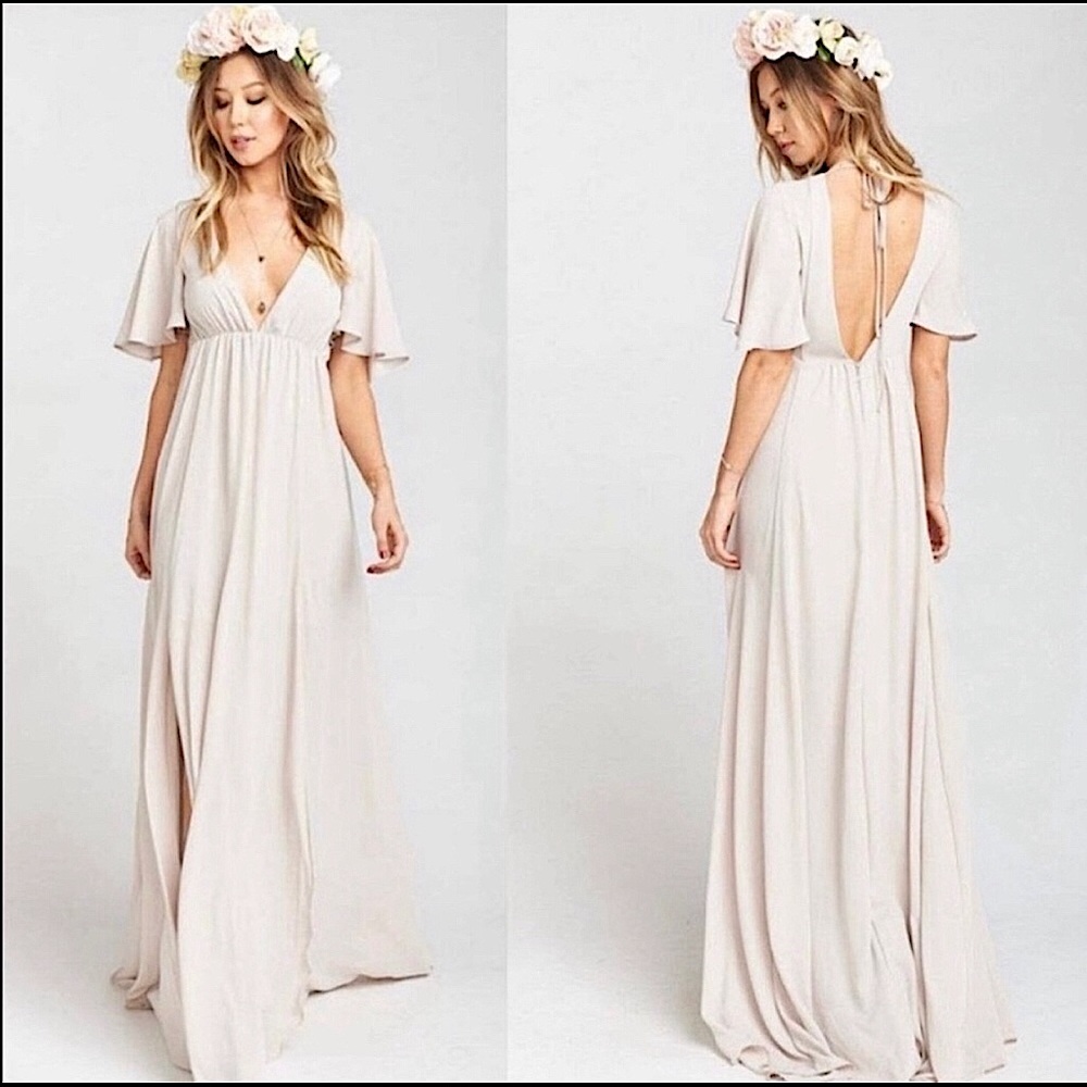 NWT Show Me Your Mumu Faye Flutter Maxi Dress